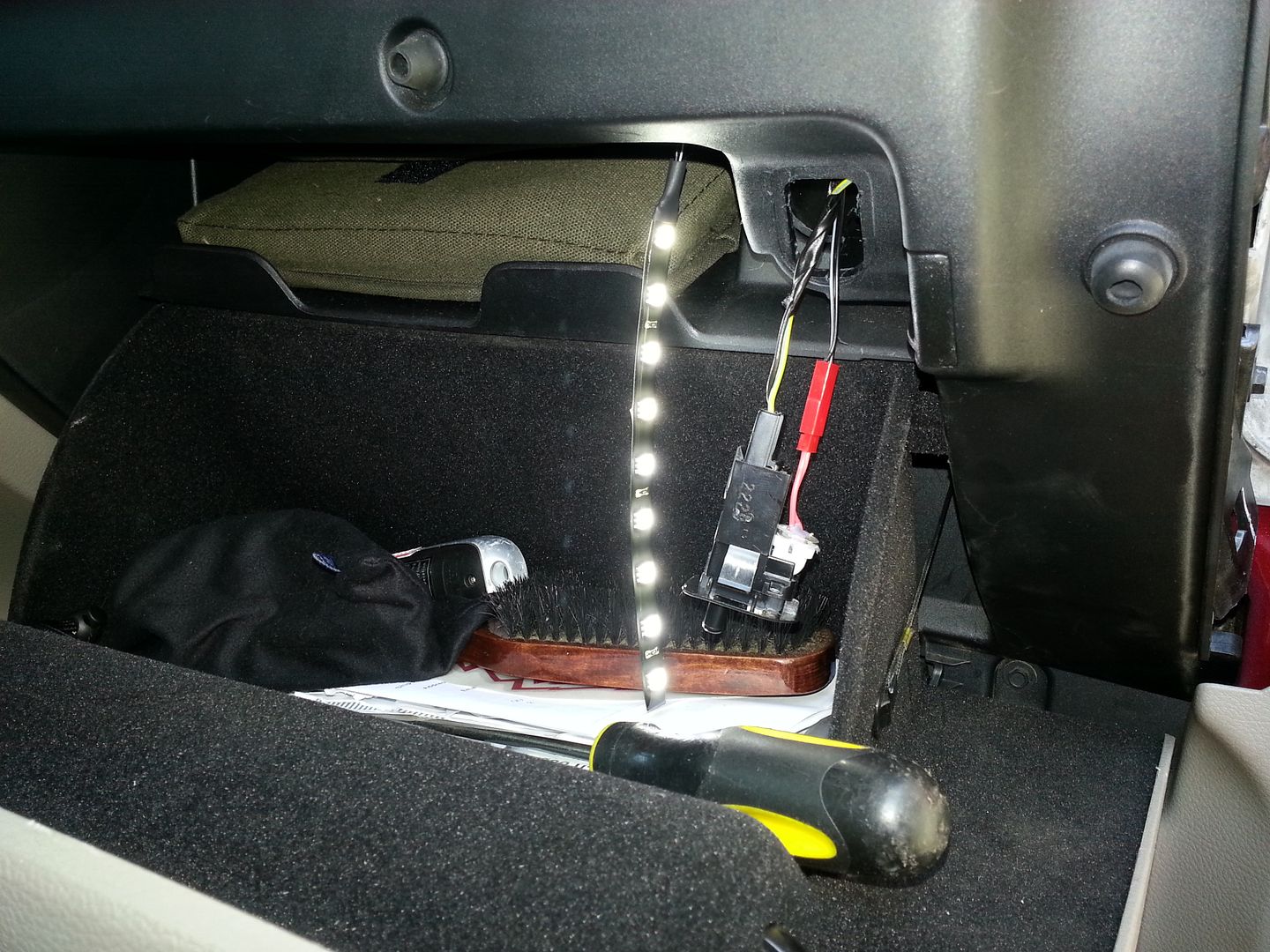 Glove Box LED upgrade Jeep Garage Jeep Forum